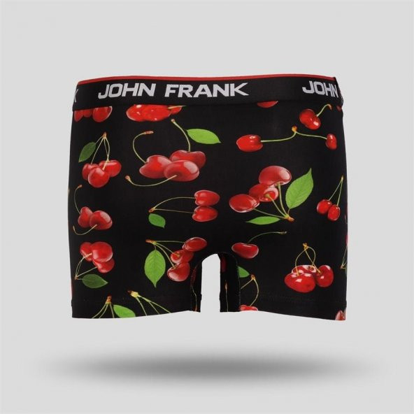 John Frank Dijital Erkek Boxer-Cherry - 2