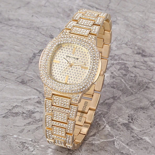 Korikom STC11382 Taşlı Trend Model Kadın Kol Saati