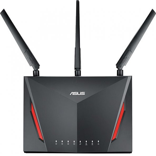 ASUS RT-AC86U 2900mbps AC2900 Dual Band EV Ofis Tipi Gaming Router 3x harici anten - 2