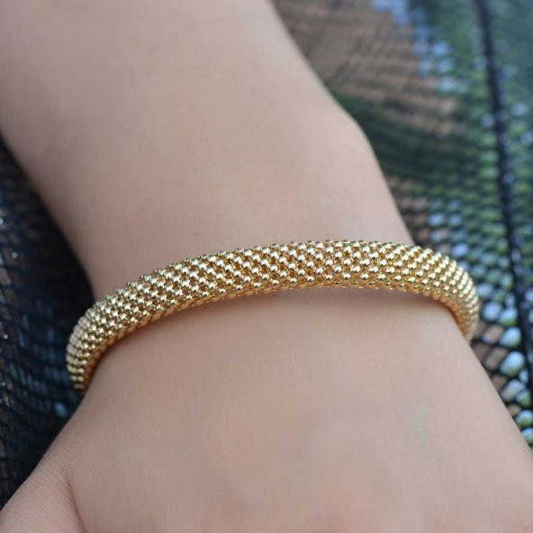 14 Ayar Altın Jessica Model Bileklik