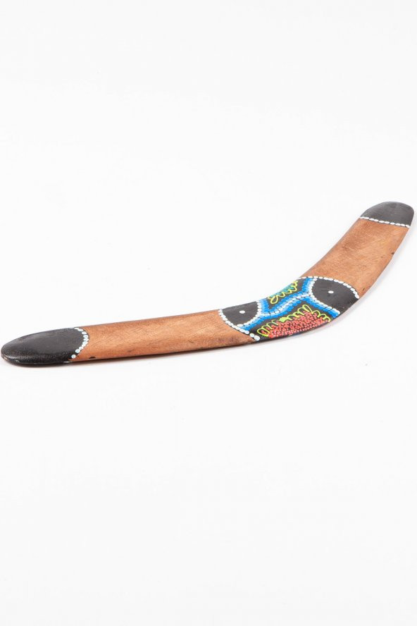 Ahşap Bumerang Batikli Boomerang 40 cm
