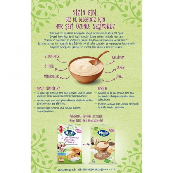 Hero Baby Ek Besin Mama Süt-Peynir Pekmez 200 Gr - 2