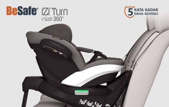 Besafe İzi Turn İ-size 0-18 Kg 360 Dönebilen İsofix Oto Koltuğu - 6