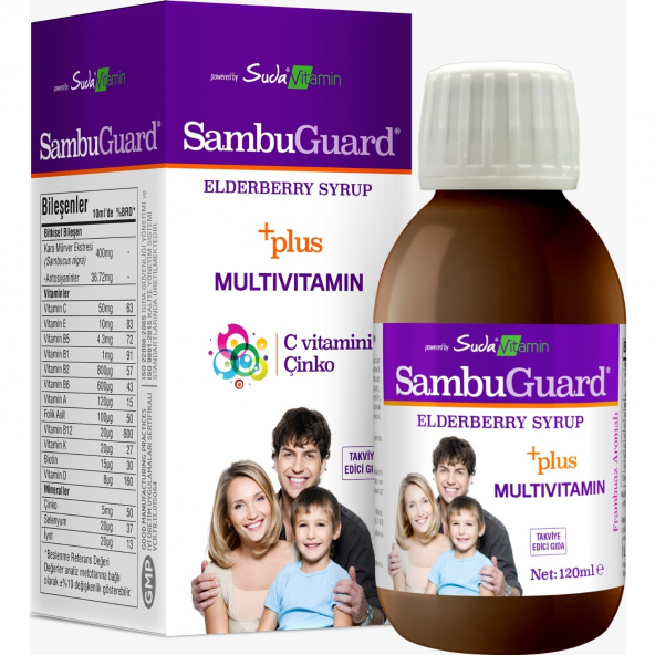 Suda Vitamin Sambuguard Surup 120ml
