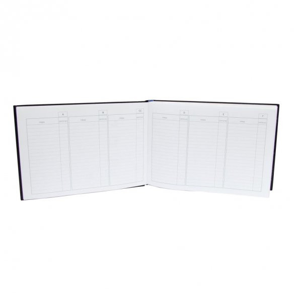 DİLMAN YAN CARİ HESAP DEFTERİ 20X28 240 YAPRAK - 7