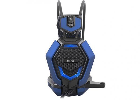 Rampage SN-R5 X-CORE Siyah-Mavi Oyuncu Mikrofonlu Kulaklık - 3
