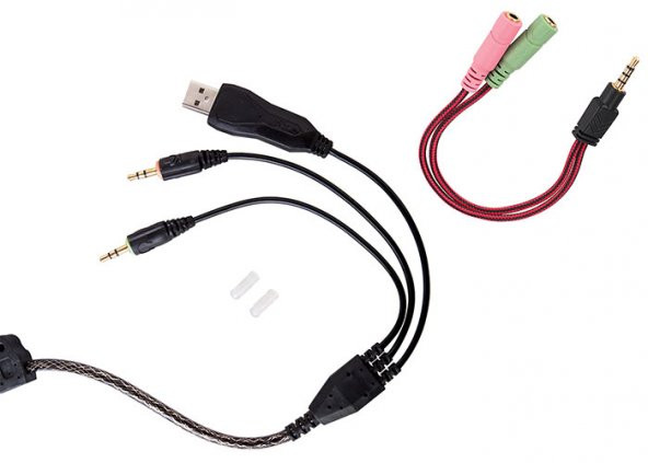 Rampage SN-R5 X-CORE Siyah-Mavi Oyuncu Mikrofonlu Kulaklık - 5