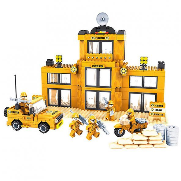 Lego Bricks 367 Parça Army Askerler Lego Seti 22701