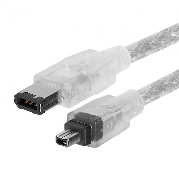Sony DCR-HC20 /  DCR-HC30 /  DCR-HC40 Firewire 4pin to 6pin Video Kayıt Kablosu