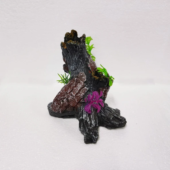Kök Bitkili Akvaryum Aksesuarı Dekoru 15x15 Cm