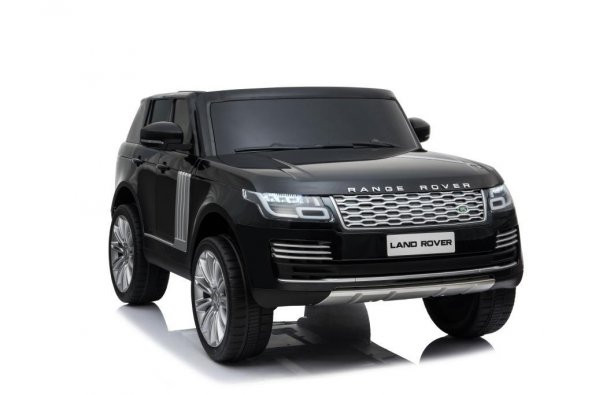 Range Rover 12V Tablet Ekranlı Çift Kişilik Akülü Araba - Siyah
