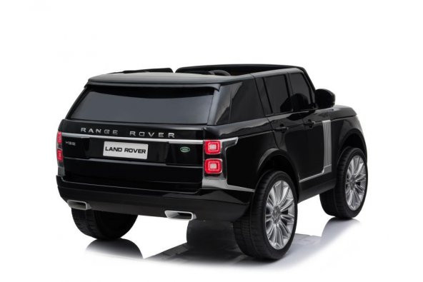 Range Rover 12V Tablet Ekranlı Çift Kişilik Akülü Araba - Siyah - 5