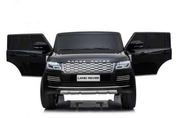 Range Rover 12V Tablet Ekranlı Çift Kişilik Akülü Araba - Siyah - 6