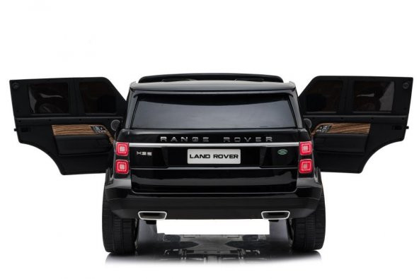 Range Rover 12V Tablet Ekranlı Çift Kişilik Akülü Araba - Siyah - 7