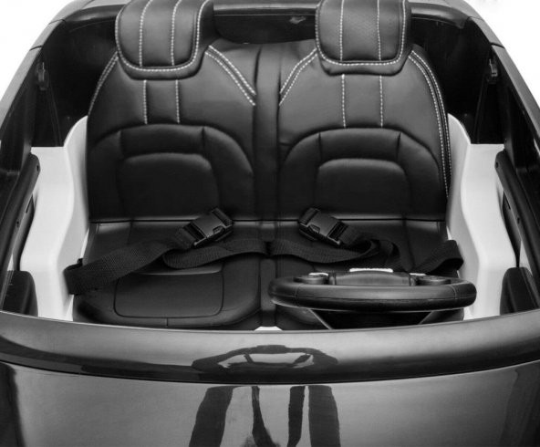 Range Rover 12V Tablet Ekranlı Çift Kişilik Akülü Araba - Siyah - 9