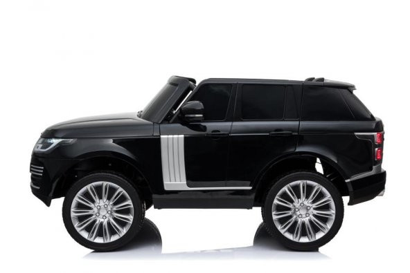 Range Rover 12V Tablet Ekranlı Çift Kişilik Akülü Araba - Siyah - 11