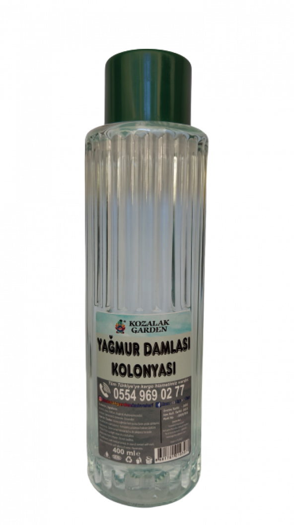 Kızılcahamam Kozalak Garden Yağmur Damlası Kolonyası 400 ml