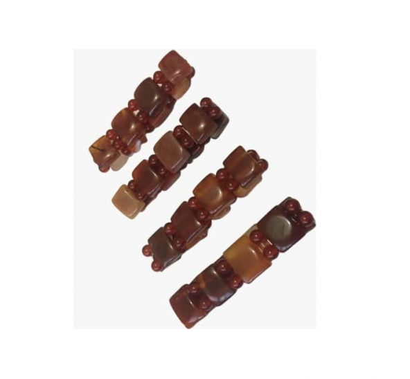 DOĞAL AKİK TAŞI ELASTİK BİLEKLİK STRES BİLEKLİĞİ - 3