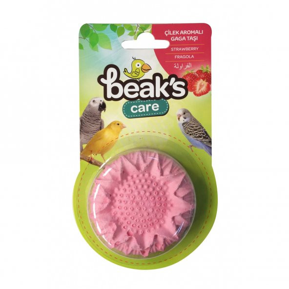 BEAKS Çilek Aromalı Gaga Taşı - Tekli