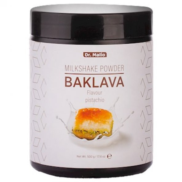 Dr. Malio Baklavalı Milkshake Tozu 500 Gr