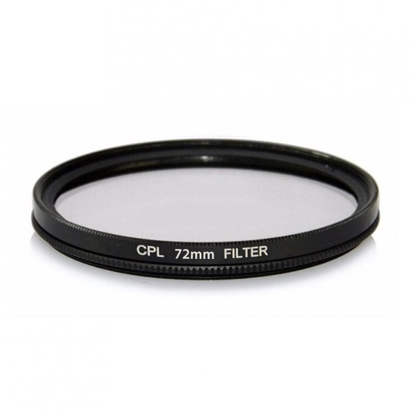 Dslr Fotoğraf Makinası Kamera İçin 72mm CPL Filtre