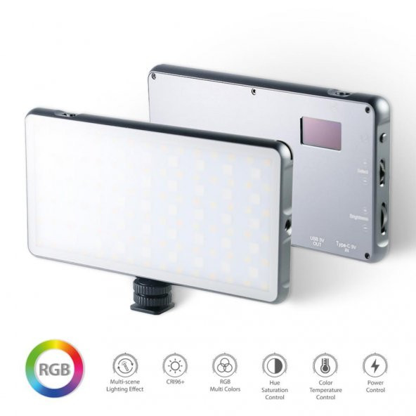 Sanger PRO-S21 RGB Kamera ve Fotoğraf Makinesi Led Işık