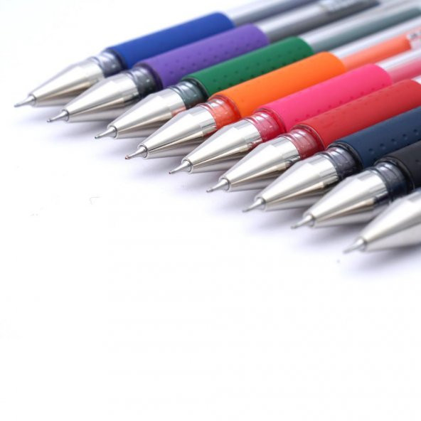 UNİBAL NEEDLE0,38 İĞNE UÇLU JEL KALEM MOR - 2