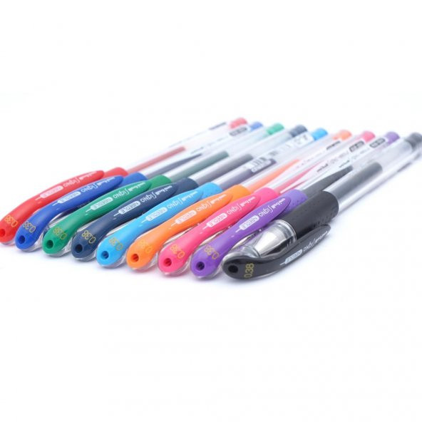 UNİBAL NEEDLE0,38 İĞNE UÇLU JEL KALEM MOR - 4