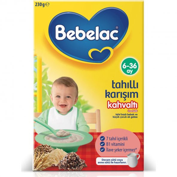 Bebelac Tahıl Karışım Kahvaltı 6-36 Ay 230 GR