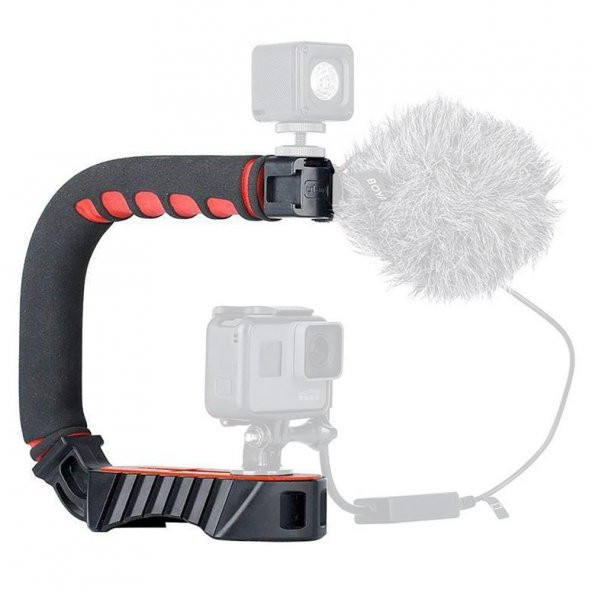 Ulanzi U-Grip Pro Telefon ve Aksiyon Kamera İçin Video Stabilizer
