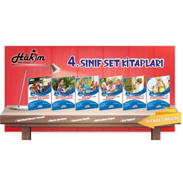 Hakim Yayıncılık 4.Sınıf Etkinlik Seti