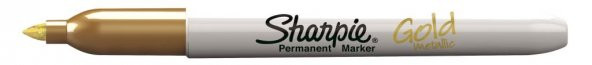 SHARPİE 1834364 METALİK MARKÖR ALTIN BULK - 1
