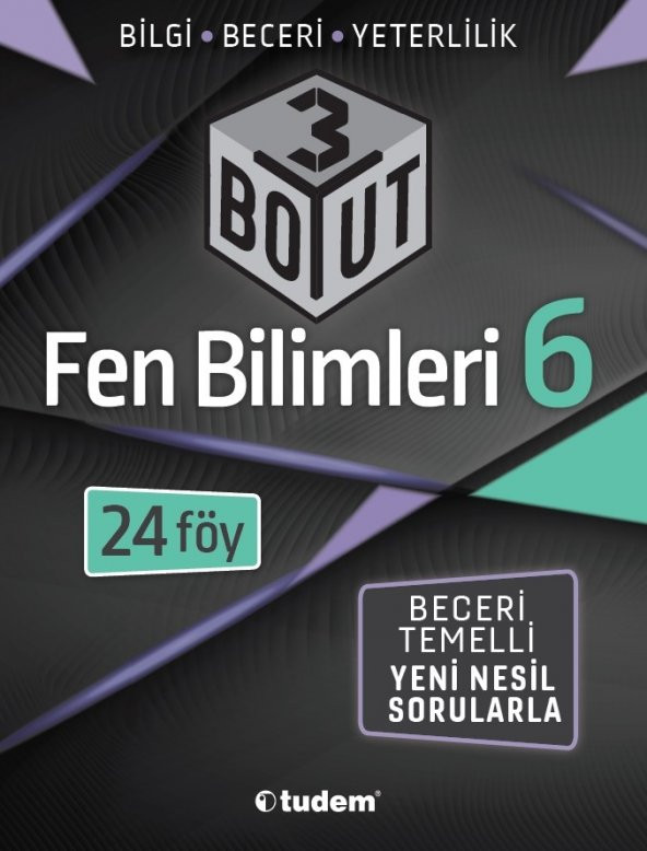 TUDEM 6.SINIF FEN BİLİMLERİ 3 BOYUT-2021