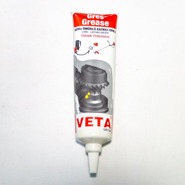 Veta GR150 Gres Yağı 150 ml - Tırpan Motoru/Spiral/Mil/Şaft/Dişli