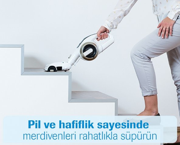 Livington Prime Akülü Şarjlı Dik Süpürge - 6
