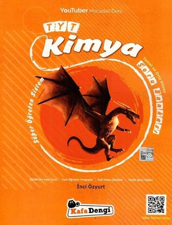 Kafadengi Tyt Kimya Temel Ve Orta Düzey Soru Bankası 2023 ürün görseli