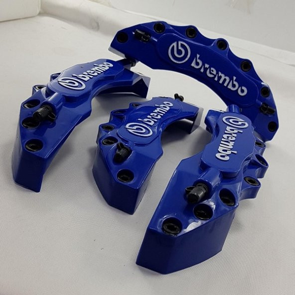 Kaliper Kapağı Brembo Kabartmalı  4'lü Set Mavi - 2