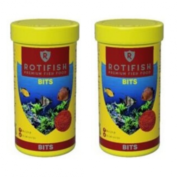 Rotifish Bits Akvaryum Balığı Yemi 100 ml 38 gr x 2 Adet