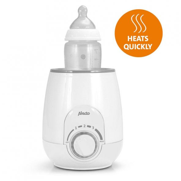 Alecto Baby BW-500 Biberon Isıtıcı & Sıcak Tutma Hızlı Dengeli Isınma Bottle Warmer