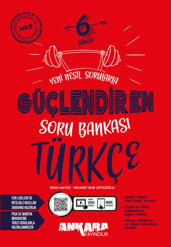 Ankara 6.Sınıf Güçlendiren Türkçe Soru Bankası