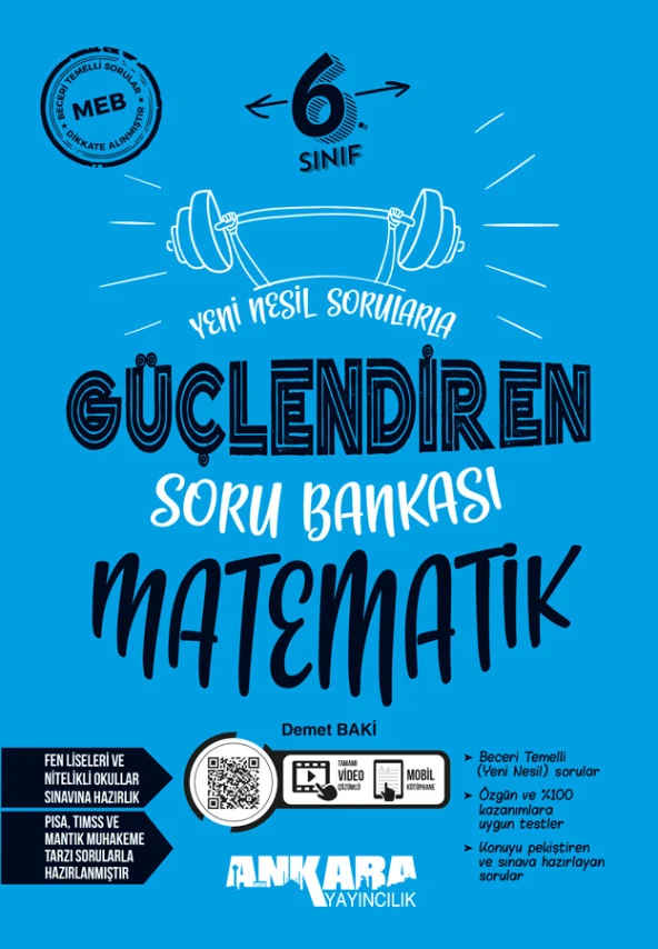 Ankara 6.Sınıf Güçlendiren Matematik Soru Bankası