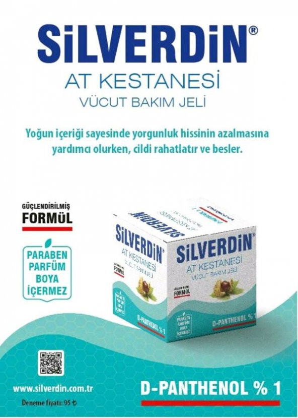 Silverdin At Kestanesi Vücut Bakım Jeli 150 ml - 2