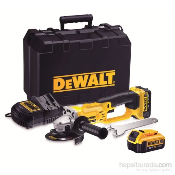 Dewalt Dcg412m2 Şarjlı Avuç Taşlama 18volt/4.0 Ah Li-Ion Çift Akü - 2