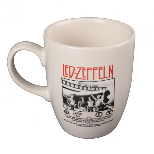 BEYAZ LED ZEPPEİN BASKILI KUPA - 2