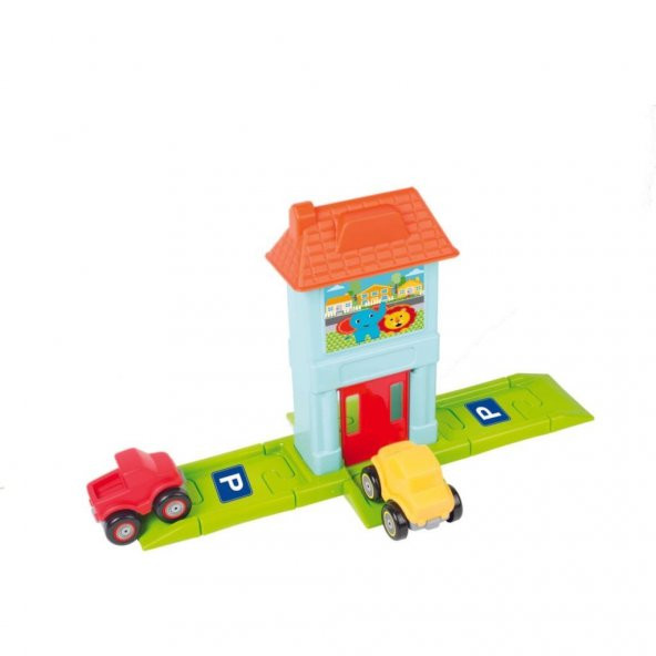 FISHER PRICE YOL SETİ OYUNU GİŞE VE KAPILI 1824