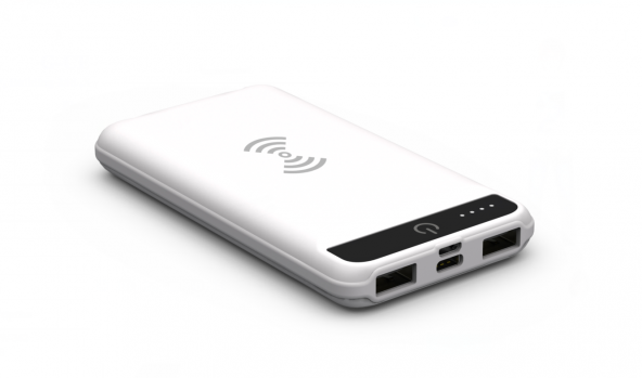 8000 mAh Wireless Powerbank K280 - Beyaz