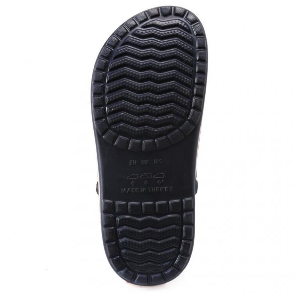 Unisex Lacivert Beyaz Crocband Platform Clog Terlik - 4
