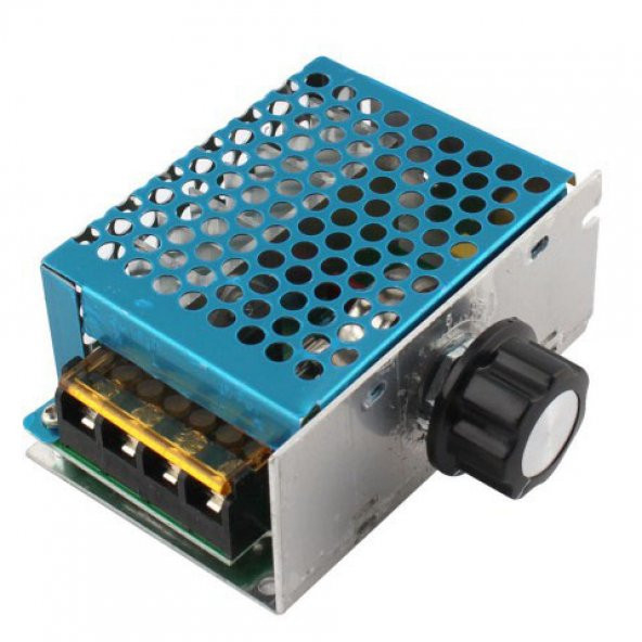 Metal Korumalı SCR 4000W Dimmer AC 220V Motor Hız Kontrol Devre - 1
