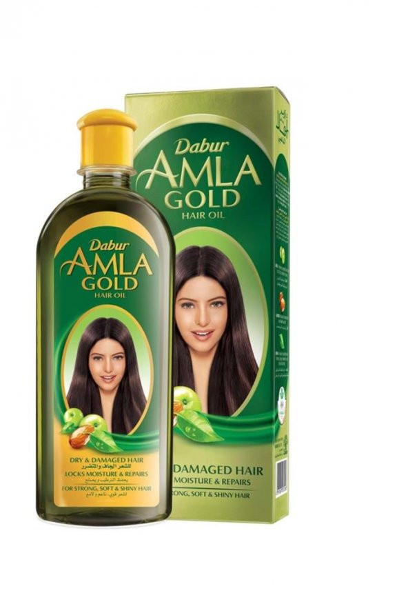 Dabur Amla Gold Saç Bakım Yağı 200 ml Hair Oil Dry Damaged Hair