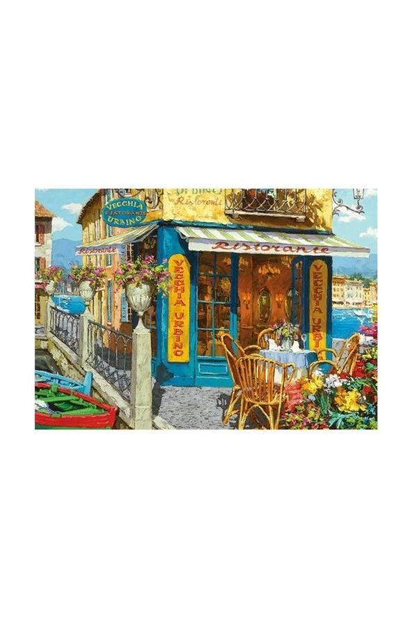 Ks Games Puzzle 1500 Parça Ristorante Vecchia Urbino 2208